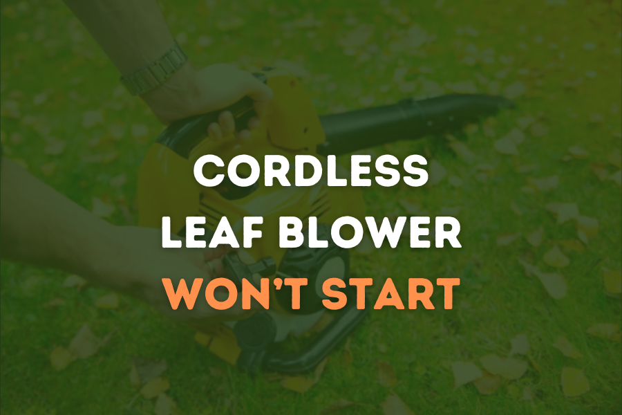 Troubleshooting and Fixing a Leaf Blower that Won't Start